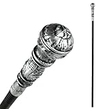 MCJC Decorative Walking Stick Prop Costume Scepter, Egyptian Pharaoh Scepter, Halloween Witch Scepter