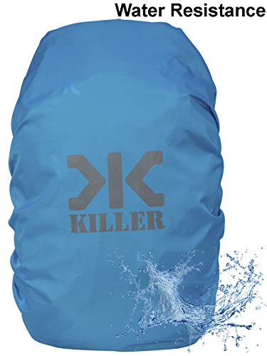 Image of Killer Mini Rain & Dust Cover with Pouch T.Blue for Small 12 Litre Backpacks