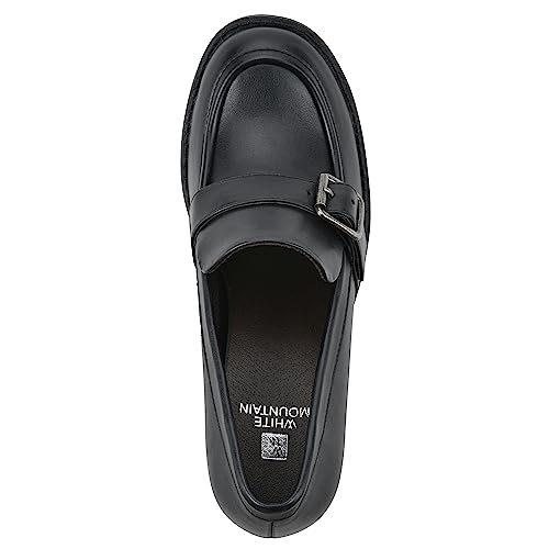 Image of WHITE MOUNTAIN Women's Shoes Bougie Block Heel Loafer