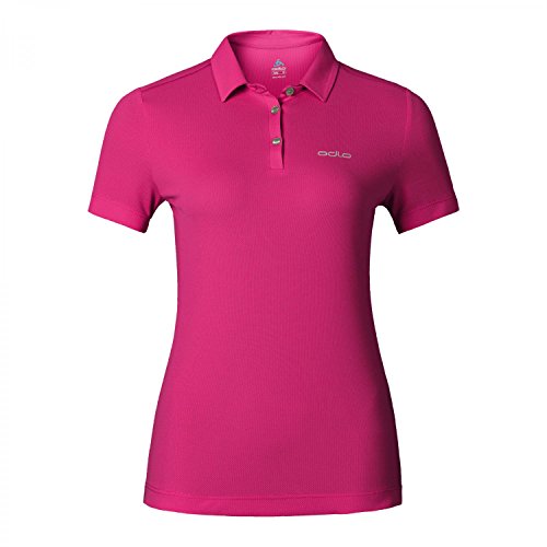 Odlo Polo Shirt S/S Tina, polo, Donna, turchese