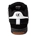 DVS Men's Tactic Skate Shoe, Black/White Nubuck, 12