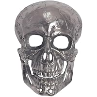FineBuy - Calavera de aluminio de 41 cm, diseño de calavera