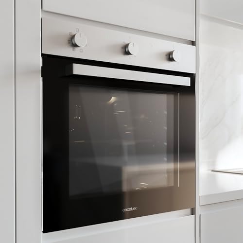 Cecotec Four intégrable multifonctions Bolero Hexa M236000 Inox Time A.Four multifonctions Capacité de 70 L, 6 fonctions, classe A, 2800 W