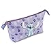 Disney Neceser Mujer De Stitch, Neceser Maquillaje, Bolsa De Viaje para Mujeres, Bolsa De Aseo De Lilo y Stitch