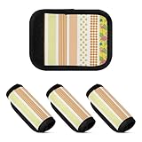 Matériau de qualité supérieure : fabriqué en tissu polyester, les étiquettes de marqueurs de bagages sont un excellent accessoire pour amortir les poignées d'un bagage lourd. Protège bien et soigneusement vos mains.
