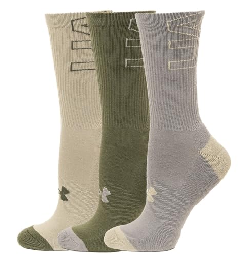 Under Armour UA Phenom Men's Socks, 3 Pairs, One Size Fits 8-13