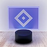 hsv t shirt derbysieger Licht-Deko für den Schreibtisch, Regal u.v.m.
