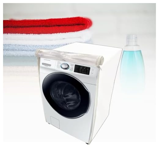 CAPA PARA LAVA E SECA SAMSUNG 13KG WD136UVH TRANSPARENTE (BRANCO)