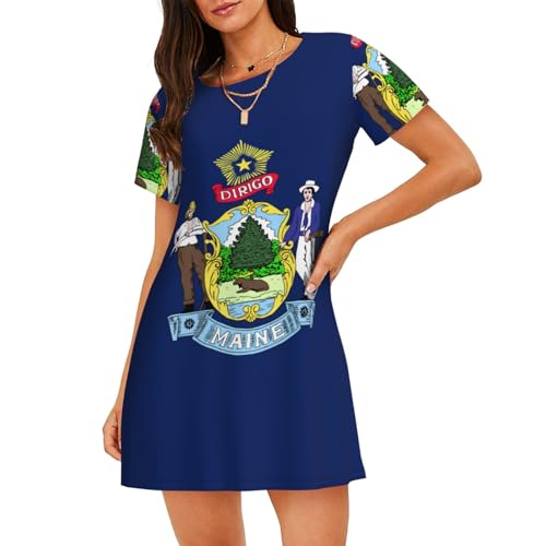 Chemise de nuit Maine légère pour femme idéale pour vos moments de détente estivale