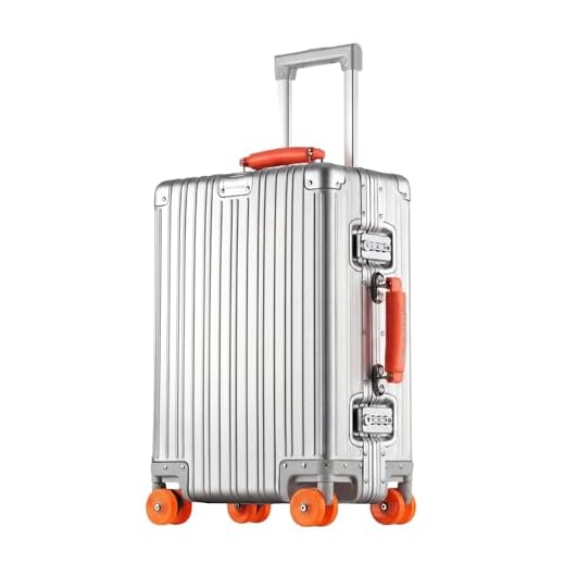 Aluminum Hard Shell Cabin Suitcase with Zipperless Design