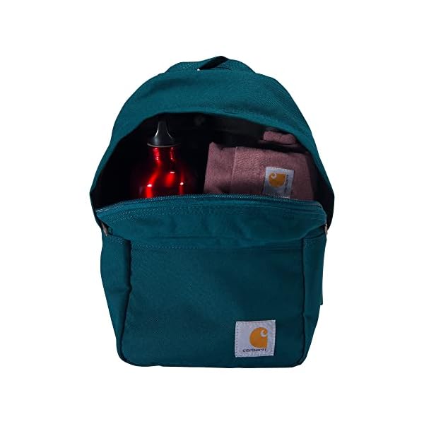 Carhartt Mini Backpack, Everyday Essentials Daypack for Men and Women, Tidal, One Size - Image 6