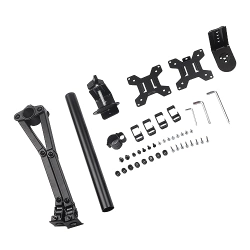 Support double écran de bureau universel bras moniteur réglable 13-27 pouces