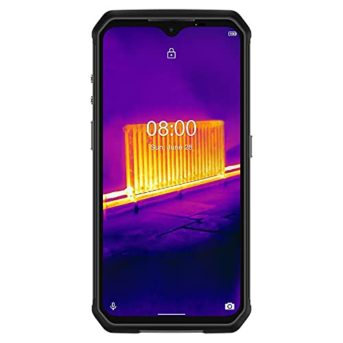 Ulefone Armor 9 Smartphone Resistente FLIR® Termocamera, Fotocamera 64 MP, Android 10 Rugged Telefono Cellular IP68, Helio P90 Octa-core 8 GB di RAM 128 GB, FHD + da 6,3 '', NFC, GPS DUAL SIM