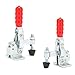 Hand Tool Toggle Clamp GH‑12050, 330.7 Lbs Holding Capacity Horizontal Clamp Horizontal Quick Release Toggle Clamp (GH‑12050),Fixture