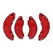 ROINROJI Caliper Covers Brake Compatible for Toyota Tundra 18 in 20 in Wheel Hub Fit Front and Rear Car Caliper Cover Accessories 2WD/4WD 2022-2025 Set of 4 Red