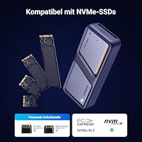 UGREEN 40Gbps USB 4 M2 NVMe Gehäuse mit leistungsstarker Kühlleistung – Ansicht 5