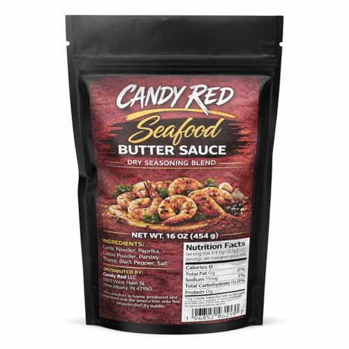 Candy Red Seafood Butter Sauce Seasoning
