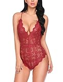 Einteilige Unterwäsche kann als alltägliche Bodysuit getragt werden. Tragen Sie zu diesem Oberteil eine Jean, einen Rock oder eine Jacke, ein Mantel, um modisch und elegant auszusehen.
