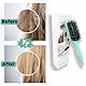 Lockenbürste, curly hair brush, curling roll comb locken bürste 2025 NEU define styling brüsh, curl defining brüsh, Haarbürste zum Entwirren für Frauen (B) (Blau)
