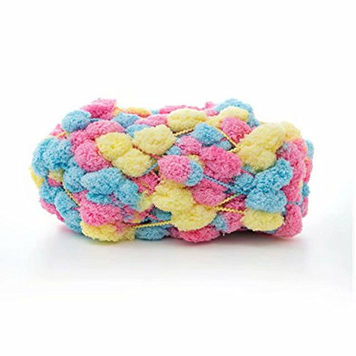 Celine Lin Big Ball Thick Scarf Yarn Baby Blanket Yarn Sofa Cushion Coarse Hand Crocheting Yarn,150G,Multicolored015 #TOP27
