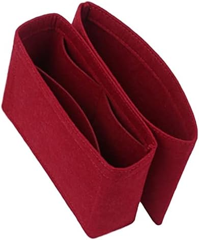 Fits For Pochette Metis Flap Felt Cloth Insert Bag Organizer Makeup Handbag Organizer Travel Inner Purse Portable Cosmetic Bags - (Color: Simple Black)