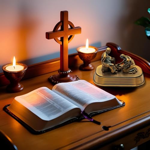 Estatua de Jesús lavando pies de discípulos cobre 3 in miniatura 7