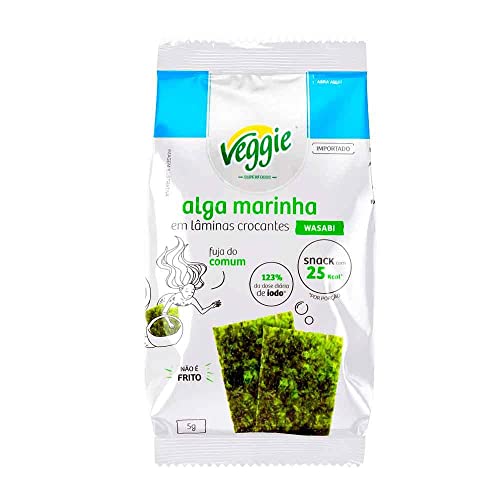 Alga Desidratada Sabor Wasabi Sea's Gift 5g