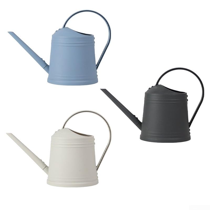 Bouilloire d'arrosage 1,8l blanche à bec long pour plantes - 5