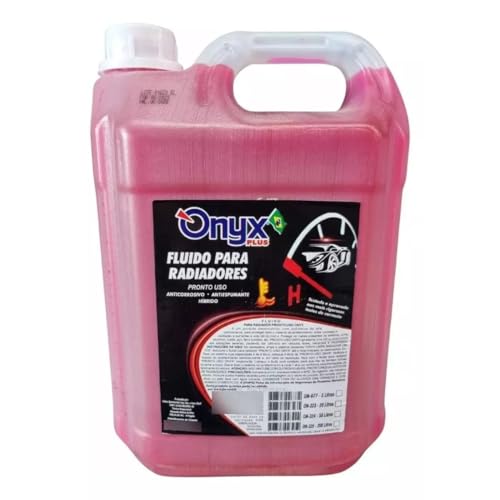 Aditivo Fluido Radiador 5 Litros Pronto Uso 5l Rosa Onyx