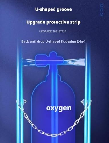 Chariot porte-bouteille d'oxygène : finie la manipulation lourde