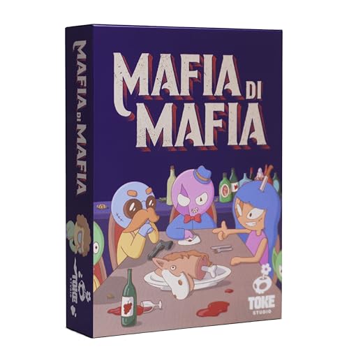 Mafia di Mafia - Juego de Mesa - Party Game - De 3 a 8 Jugadores - Divertido para Familia y Amigos - Regalo Original - Español