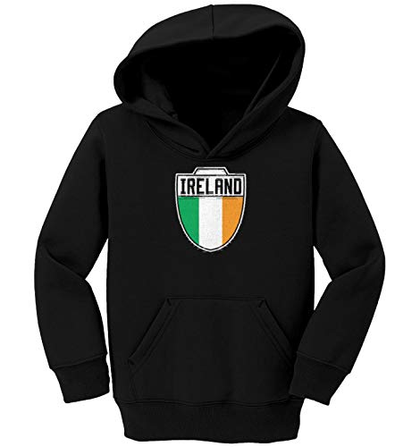 Ireland - Country Soccer Crest Toddler/Youth Fleece Hoodie