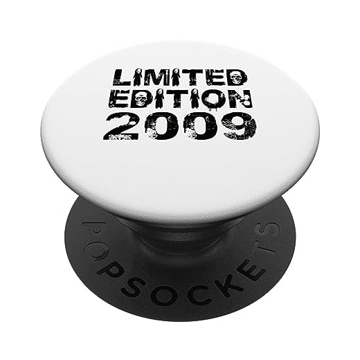 Edición Limitada 2009 Cumpleaños 2009 Edición Cumpleaños PopSockets PopGrip Intercambiable