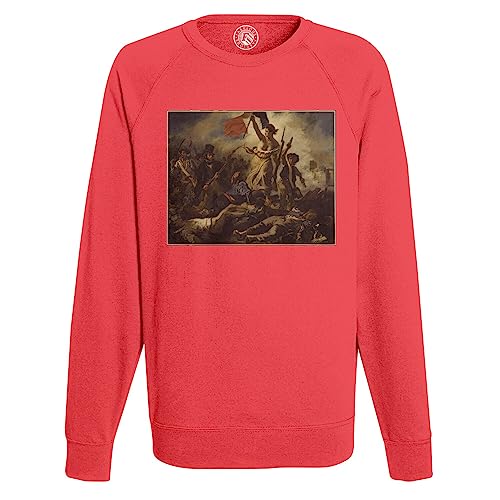 Sweatshirt Homme Delacroix La Liberté guidant le peuple en coton
