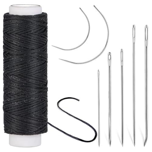 Ftyiwu Waxed Thread, Upholstery Needle and Thread...