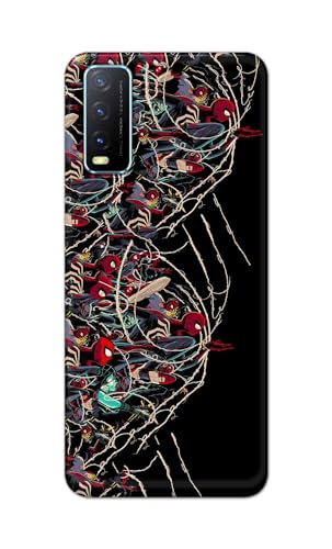 Image of PRINTFIDAA Printed Hard Back Cover Case for Vivo Y20 | Y20 2021 | Y20i | Y20s | Y20G | Y20SG | Y20T | Y12s | Y12G Back Cover (Famous Cartoon Character) -112
