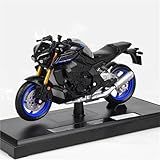 Decoración y presentación estética: La maqueta de motocicleta está fabricada en metal. Con su exquisita mano de obra, líneas suaves y forma simulada, se convierte en un elemento decorativo destacado en el hogar, la oficina o la tienda, mostrando la pasión de su propietario por la cultura de las motocicletas o su gusto personal.