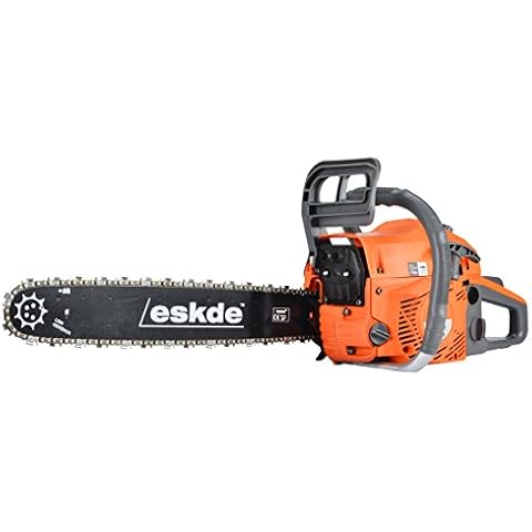 eSkde 58cc Petrol Chainsaw with Accessories Cover