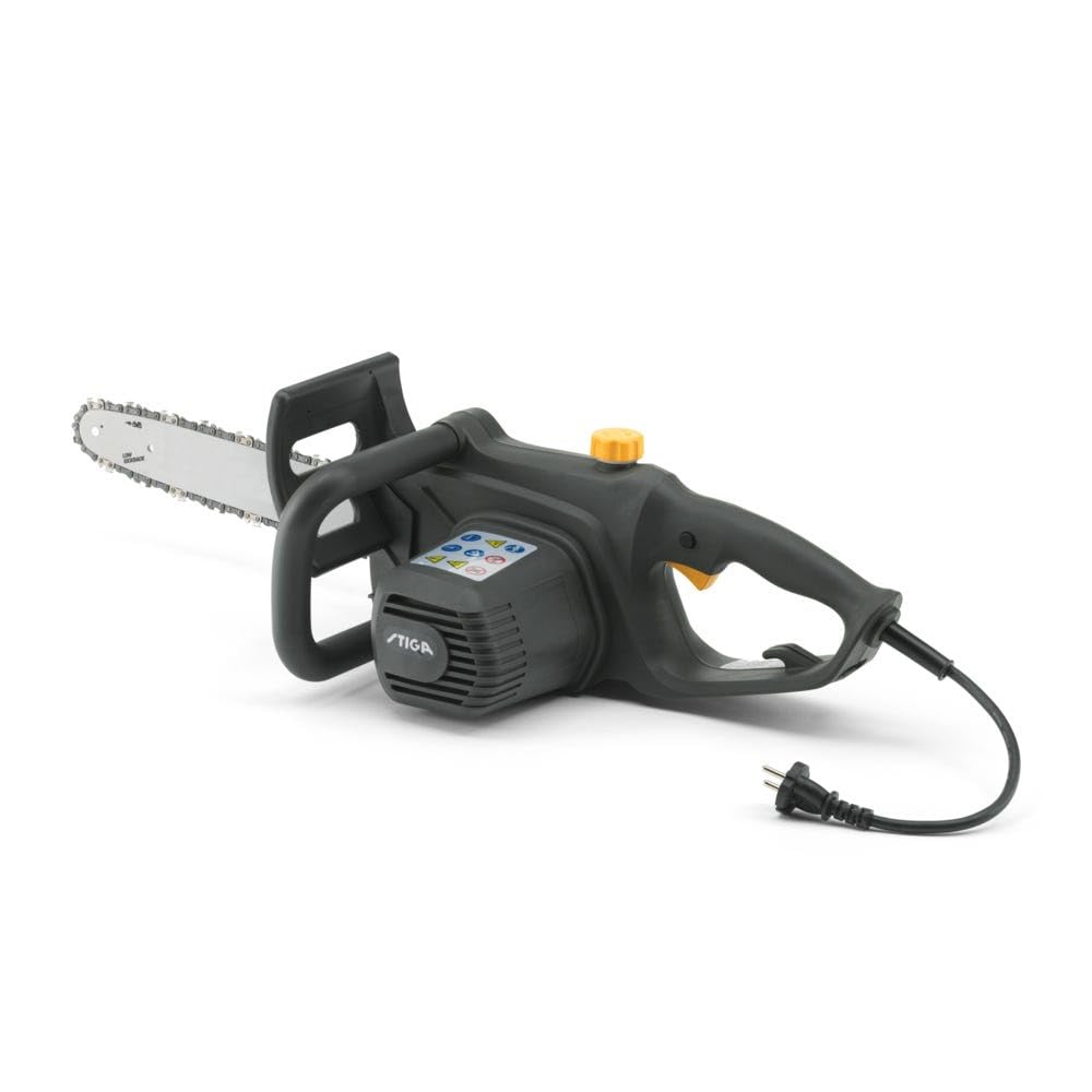 CS 118c elektryczna piła łańcuchowa z silnikiem 1,8 kW, szyna i łańcuch 35 cm, ręczny hamulec łańcuchowy, automatyczna pompa olejowa, łatwe i bezpieczne naciąganie