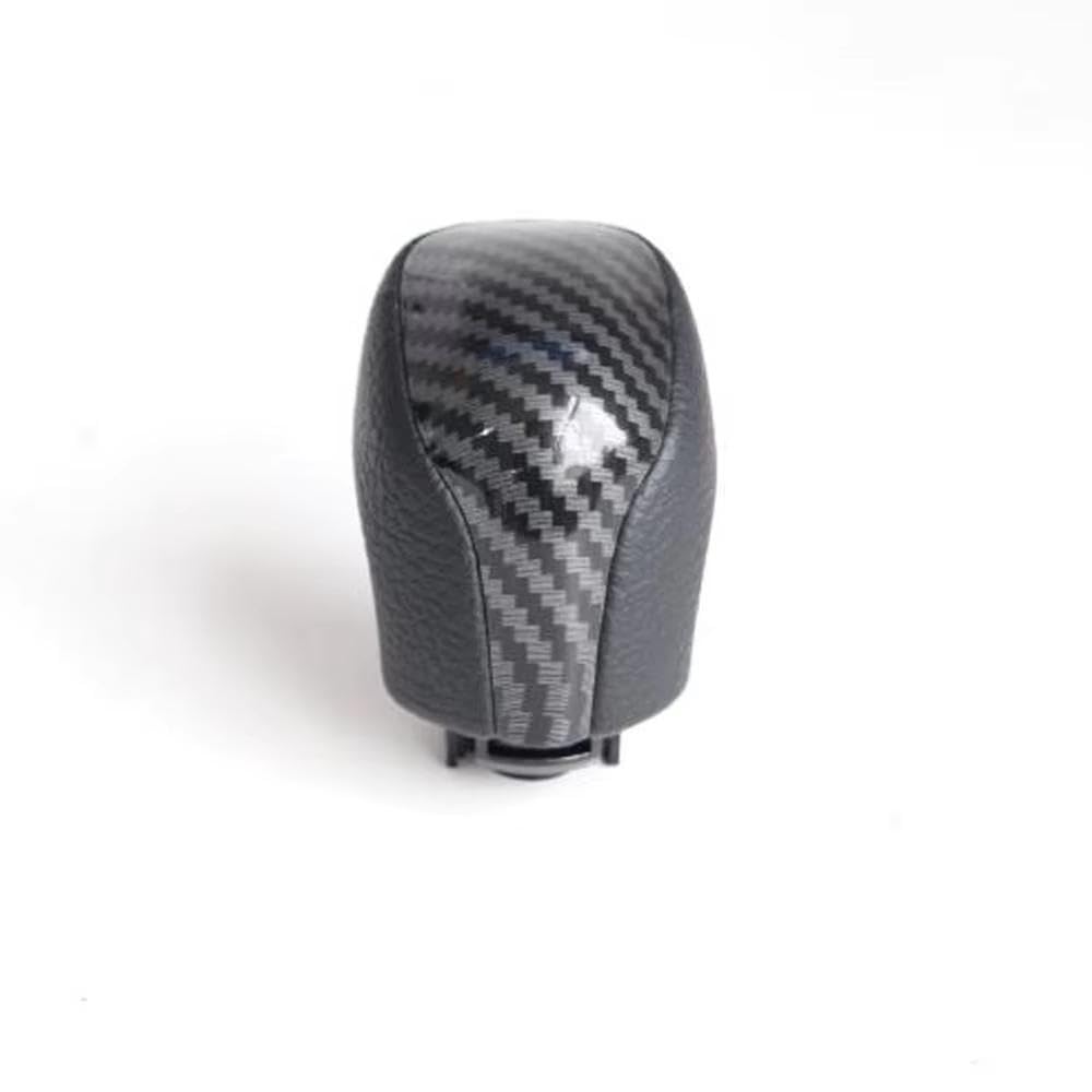 YDXHERTA Leather Carbon Fiber Gear Shift Knob Stick Head Shifter for Toyota for Mark X for Reiz 2010-2017 Auto Parts