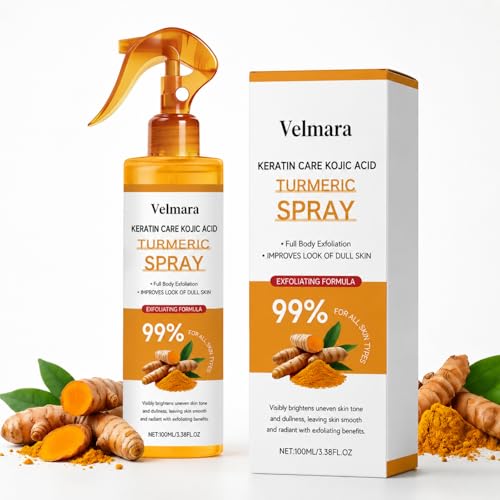 Exfoliating Turmeric Spray 2026 New Keratin Care Acid Gently Exfoliating Peeling Solution Korean Skincare All Skin Types