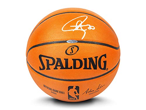 Upper Deck Stephen Curry Autographed Authentic Spalding Basketball