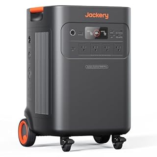 Jackery Generator 5000 Plus Portable Power Station, 5040Wh LiFePO4 Battery, 7200W AC Output with 120V/240V, Whole-Home Backup Power Expandable to 60kWh