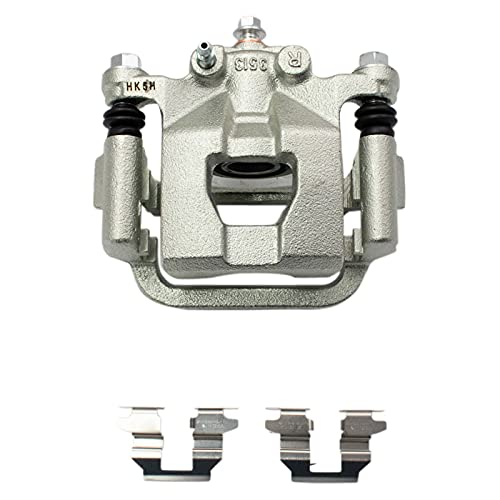 Image of TRQ Rear Right Brake Caliper w /Bracket Passenger Side | For 2007-2012 Nissan Altima 2007-2008 Maxima
