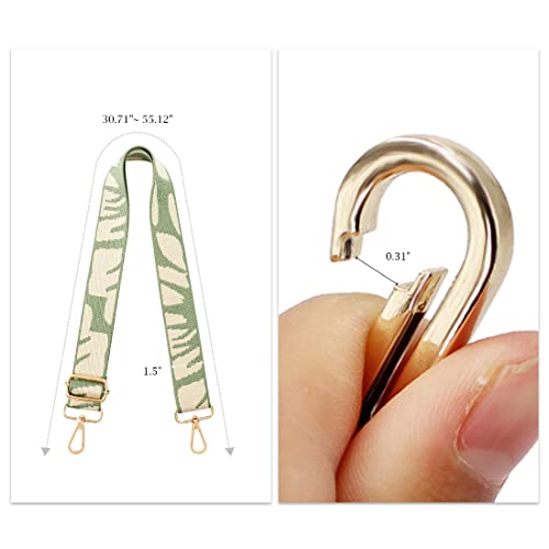 Image of TANOSII Wide Purse Strap Adjustable Replacement Shoulder Crossbody Strap Handbag Strap