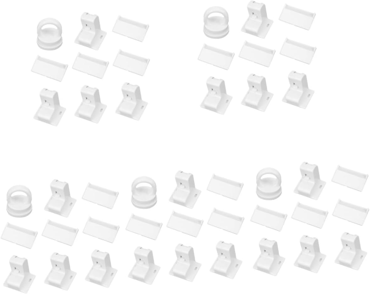 5sets Childproof Door Lever Locks Safety Cupboard Locks for Boys and Girls Easy to Install Material