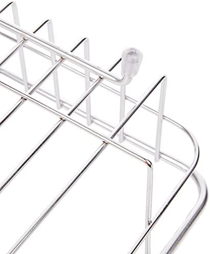 Delfinware 3800SS Stainless SteelTraditional Large Drainer, Steel, Silver