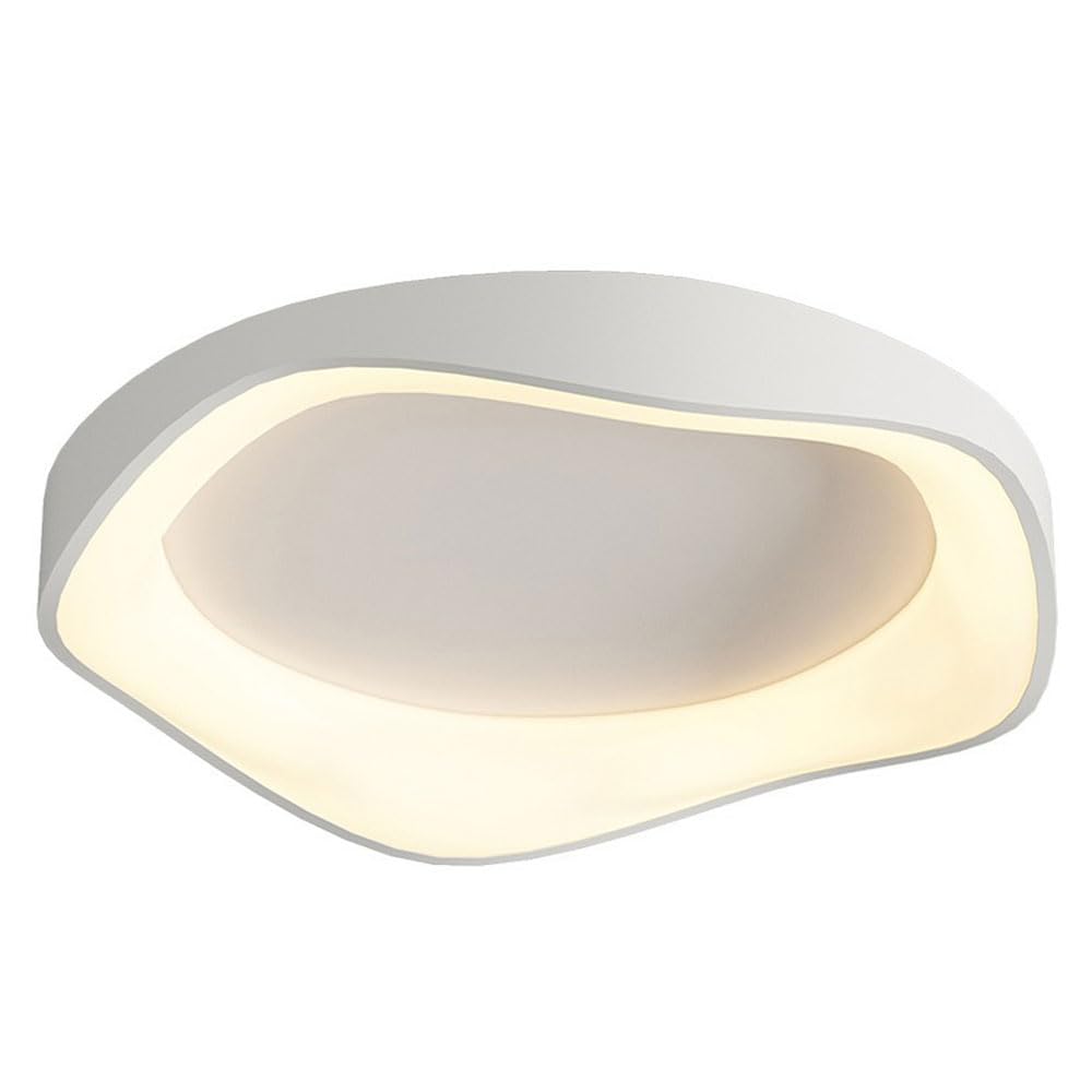 Structure métallique fine pour cette suspension minimaliste ronde haut de gamme