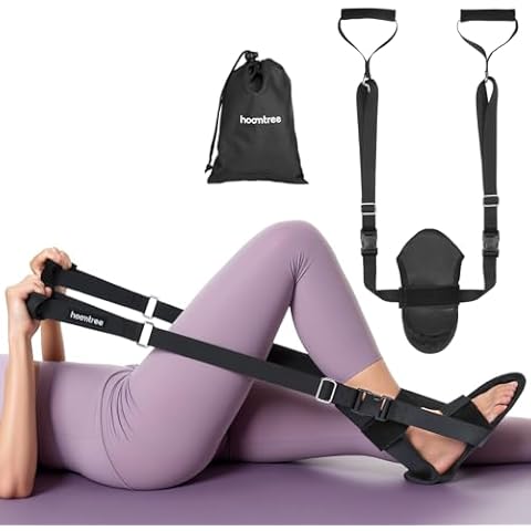 Knee Replacement Recovery Aids,Knee Surgery Recovery Equipment with Padded Handle and Foot Sleeve,Heel Slides Physical Therapy Equipment Speed Hip Recovery,Increase Range of Motion and Relieve Pain Cover