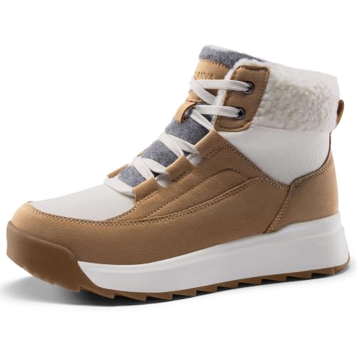 Women's Faux-Fur-Lined Winter Ankle Boots - image 1